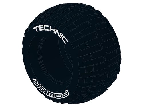 Tire Technic Power Puller with 'TECHNIC POWER' White Pattern 32298pb01