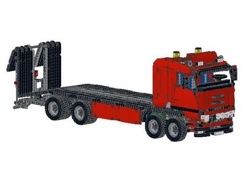 Schwertransport Scania 2x2 Anleitung
