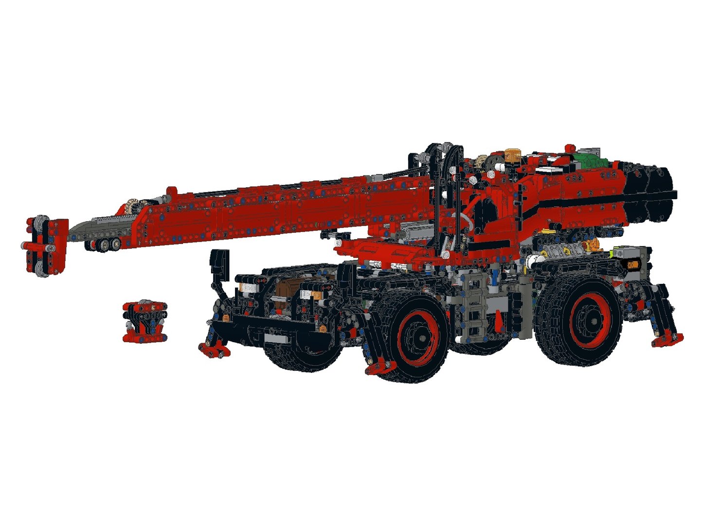 Lego Technik Technic Erweiterungssatz für #42082 Kranwagen für RC-Umbau ohne PF