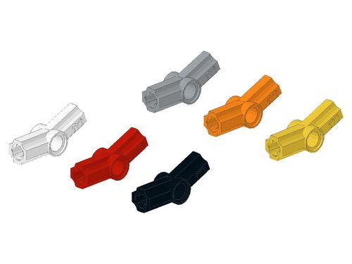 Technic, Axle and Pin Connector Angled #3 - 157.5 degrees 32016 42128