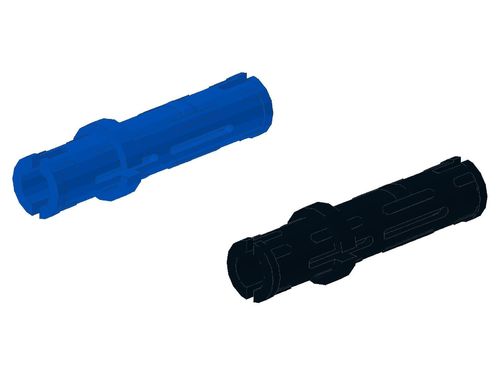 Technic, Pin 3L with Friction Ridges Lengthwise 6558