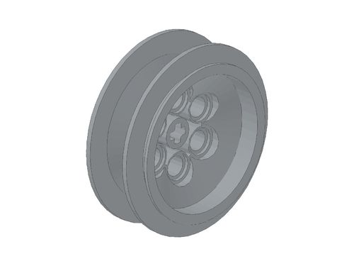 Wheel 43.2mm D. x 18mm (flush axle stem) 86652