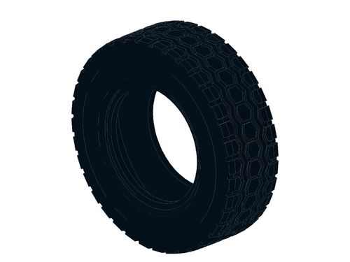 Tire 62.4mm D. x 20mm 32019 75999