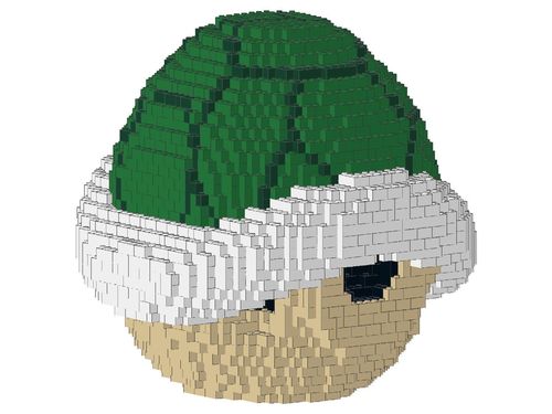 Mario Schildkröte grün